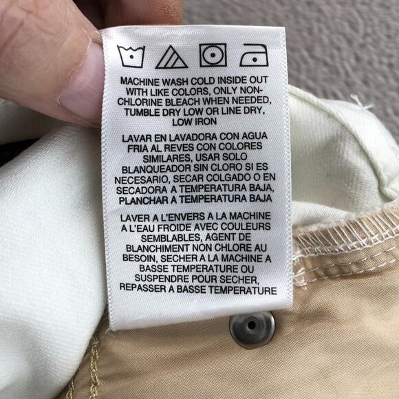 Lee Women Jeans Size 30 Medium White Denim Stretch High-Rise Skinny Ankle Casual - Picture 12 of 16